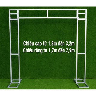 Khung vuông tuỳ chỉnh kích thước 2 chiều, dùng làm cổng, hoặc khung treo rèm