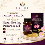 Tinh dầu hoa anh thảo Úc Dr Natural Hyper Evening Primrose Oil giúp cân bằng nội tiết tố nữ, giảm khô hạn, tăng ham muốn — ảnh 1