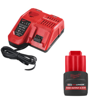 Sạc pin nhanh 12V,18V Milwaukee M12-18FC chính hãng, sạc nhanh an toàn, bền bỉ hiệu quả cao