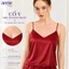 Combo 2 Áo Hai Dây Lụa Satin annie Cổ V 6046 Mặc Trong Vest Sang Chảnh, Mềm Mịn Thoáng Mát Dễ Phối Đồ