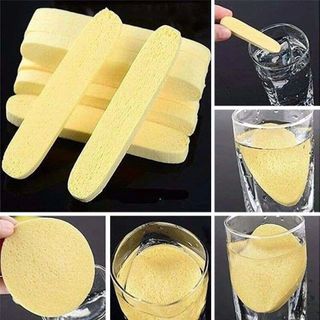 (COMBO 10) GÓI BÔNG MÚT BỌT BIỂN RỬA MẶT CHIVEY CHÍNH HÃNG 12 MIẾNG/GÓI MỀM MỊN DỊU NHẸ