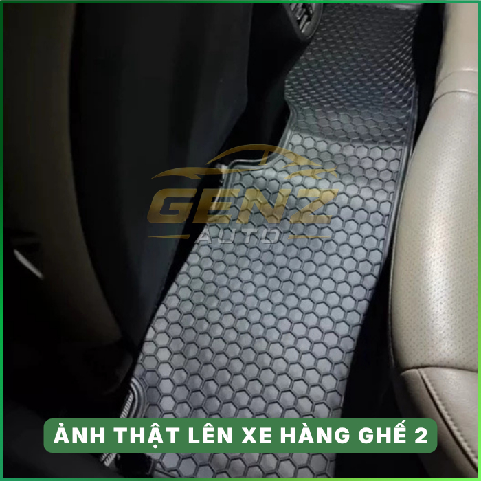THẢM LÓT SÀN CAO SU xe Kia Cerato/K3 2014 - 2025 - Cao su đúc không mùi, mẫu tổ ong NISSIN dễ dàng lau rửa