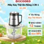 Máy Xay Thịt Đa Năng QCOOKO 2L Máy Xay Đa Năng 4 Lưỡi Dao Cối Thủy Tinh Bền 300W Xay Nhanh Mạnh Mẽ