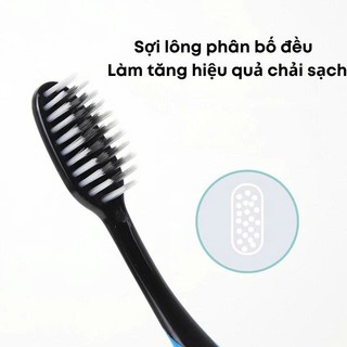 Combo 5 Bàn Chải Đánh Răng Than Tre Bossi Lông Mềm Siêu Mịn, Chăm Sóc Nướu Răng Hiệu Quả, Giá Tốt