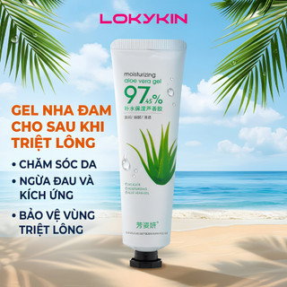 Sản phẩm dùng cho máy triệt lông Lokykin, cặp gel bôi trước và sau khi triệt lông
