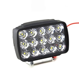 Đèn pha LED 15 bóng siêu sáng cho xe máy xe điện 12V-36W