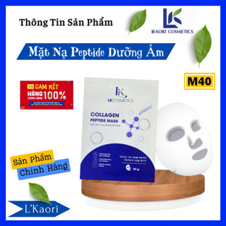 M40 - Mặt nạ cấp peptide collegen Lkaori (Chính Hãng)