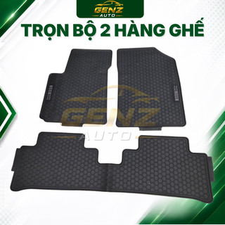 THẢM LÓT SÀN CAO SU xe Kia morning 2012 - NAY - Cao su đúc không mùi, mẫu tổ ong NISSIN dễ dàng lau chùi