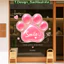 Decal Dán Kính Hình Chân Mèo Ngộ Nghĩnh , Đáng Yêu , Trang Trí Nhà Cửa, Cửa Kính, Quán Cafe, Cửa Hàng –T.Design
