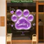 Decal Dán Kính Hình Chân Mèo Ngộ Nghĩnh , Đáng Yêu , Trang Trí Nhà Cửa, Cửa Kính, Quán Cafe, Cửa Hàng –T.Design
