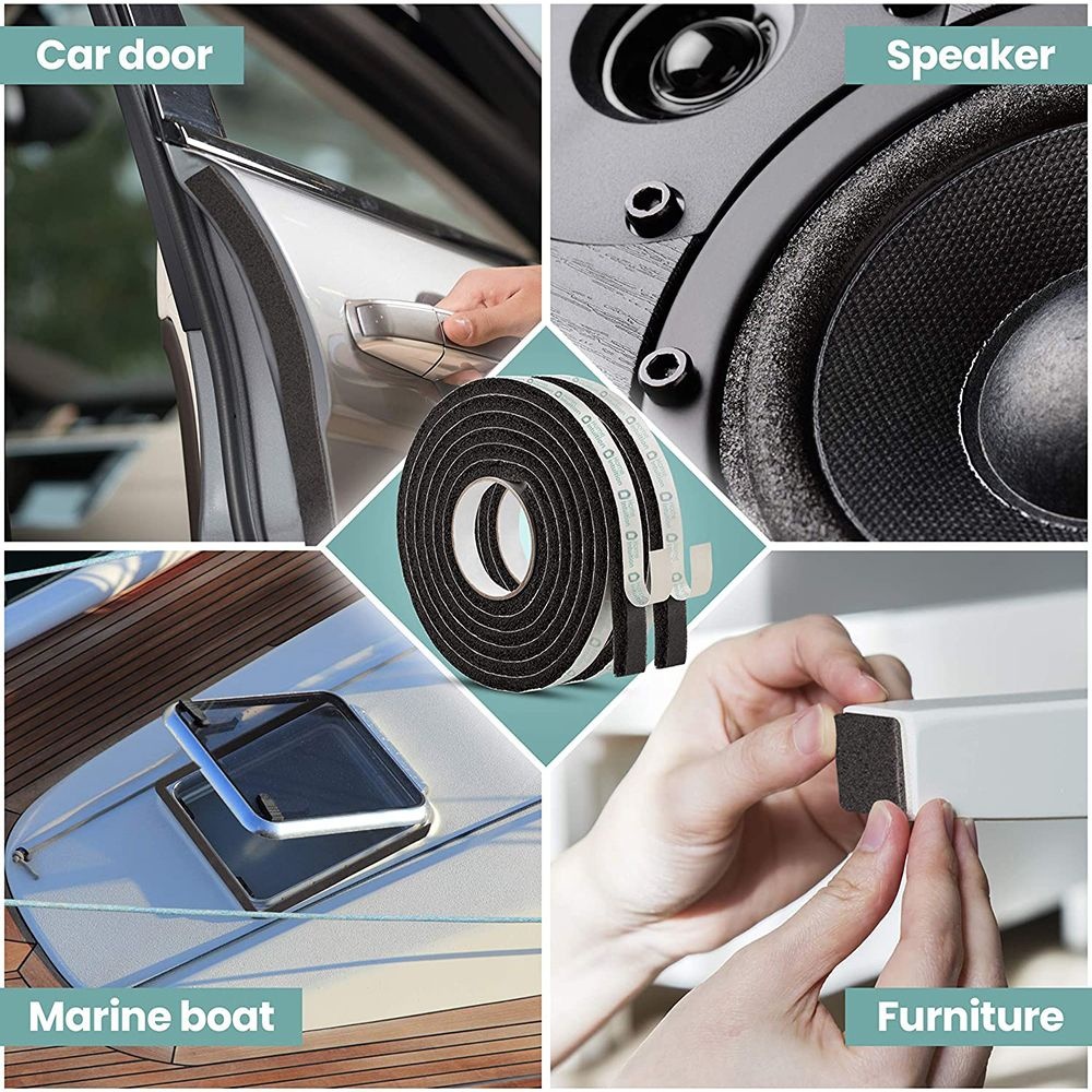 Băng Keo 3D Dán Viền Cửa Sổ - Chuyên Dùng Cho Nhà Tắm, Nhà Bếp, Nhà Vệ Sinh - Chống Thấm Nước, Chống Ẩm Mốc, Chống Sốc V