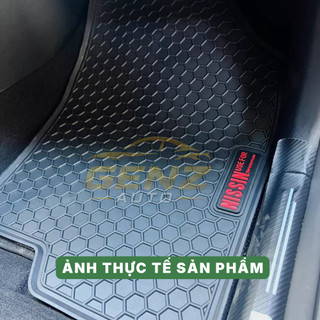THẢM LÓT SÀN CAO SU Kia Sportage 2022 - nay - Cao su đúc không mùi, mẫu tổ ong NISSIN dễ dàng lau rửa