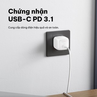 [Livestream KOL] Củ sạc nhanh Belkin Boost Charge 45w chuẩn USB-C PD 3.1 PPS nhỏ gọn 1 cổng USB-C tương thích iP/iPad