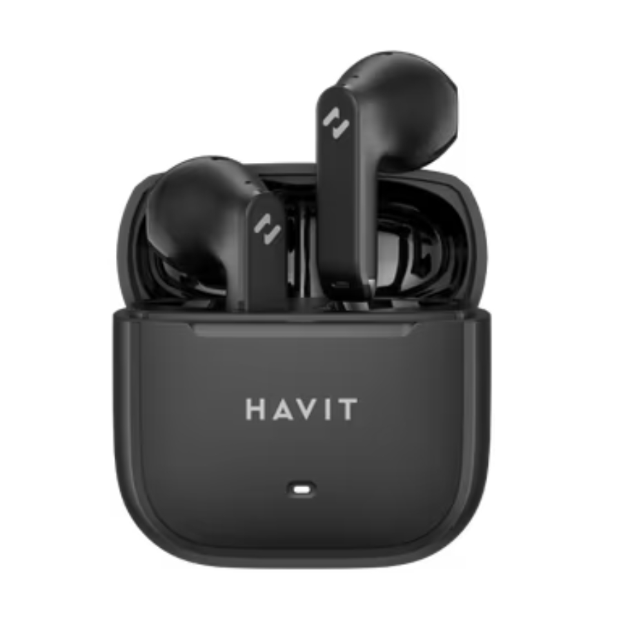 [ĐỘC QUYỀN] Tai nghe True Wireless Havit Life T2 TW966 - 4 Mic ENC, Chống Ồn, Bluetooth 6.0, Pin 25H - Hàng Chính Hãng