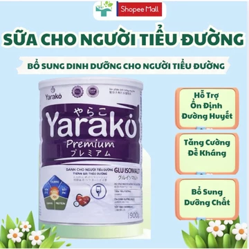 Sữa Tiểu Đường YARAKO PREMIUM GLU ISOMALT – Dinh Dưỡng Cho Người Tiểu Đường kiểm soát đường huyết
