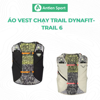 Vest Nước Chạy Trail Dynafit Trail 6 ( kèm sẵn 2 bình mềm 500ml ) Siêu Nhẹ - Thoáng Khí - Nhanh Khô
