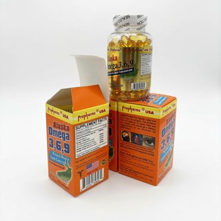 Viên Uống Alaska Omega 369 Propharms Hộp 100 Viên