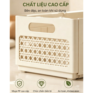 Hộp đựng đa năng điều chỉnh kích thước | Co giãn tùy ý | Đựng quần áo – đồ bếp – đồ bàn