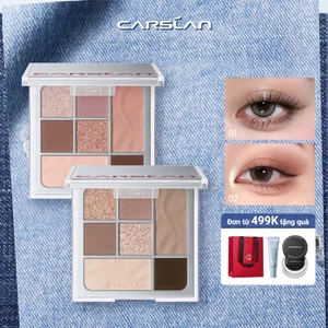 Phấn mắt CARSLAN Carmen 7 ô mềm mịn lâu trôi chất phấn mịn tự nhiên | NHÍM HOUSE