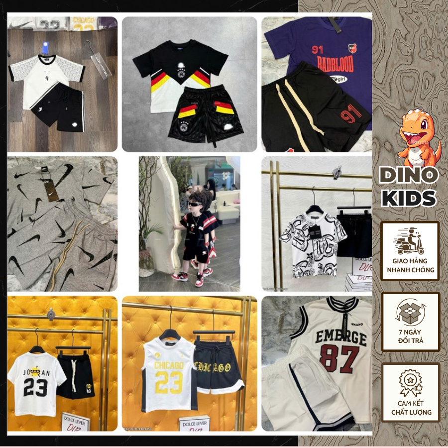 Tri Ân Khách Hàng_ Bộ Cộc Bé Trai Sale 130k