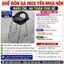 GHẾ ĐÔN GA INOX YÊN NHỰA NỆM – NGỒI ÊM, AN TOÀN CHO BÉ