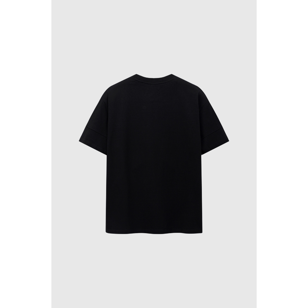 Áo Thun BOO In Logo Cao Thành Unisex Chất Liệu Cotton Thoáng Mát, Thấm Hút Mồ Hôi
