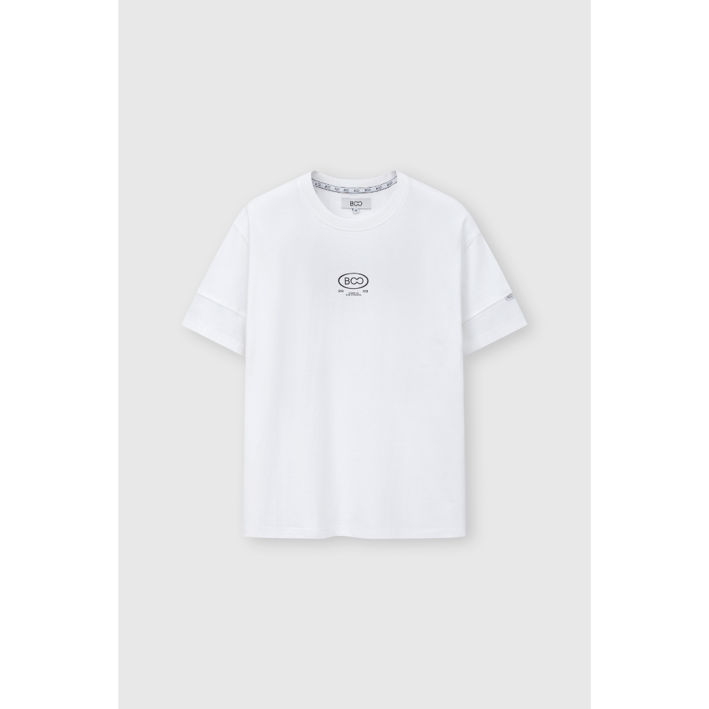 Áo Thun BOO In Logo Cao Thành Unisex Chất Liệu Cotton Thoáng Mát, Thấm Hút Mồ Hôi