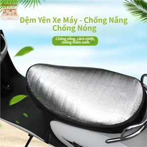 Tấm Che Yên Xe Máy 2 Lớp Tráng Bạc Cao Cấp – Chống Nóng, Chống Mưa, Phản Quang Tốt Nhất – Bảo Vệ Yên Xe Bền Đẹp