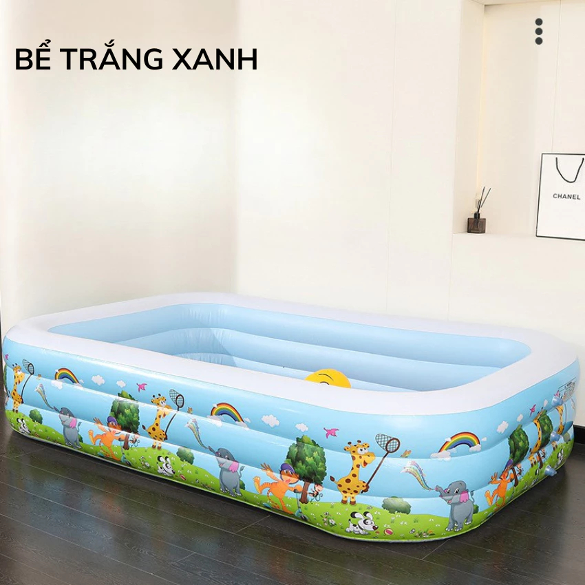 Phao bơi cho bé chính hãng KAW dày dặn, bền đẹp, đáy chống trượt -Nhiều kích th ước