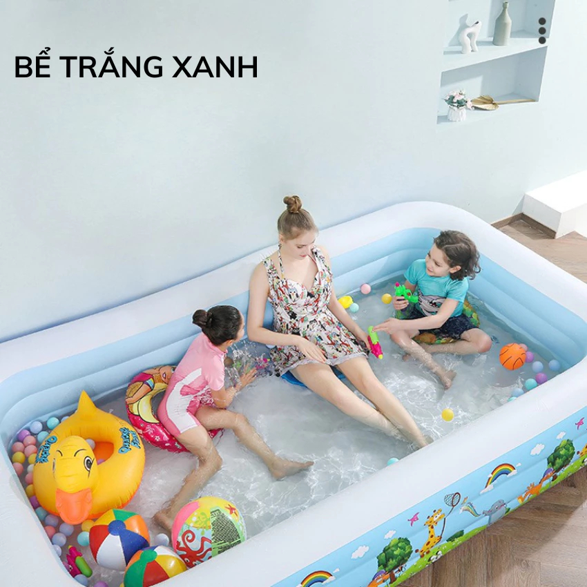 Phao bơi cho bé chính hãng KAW dày dặn, bền đẹp, đáy chống trượt -Nhiều kích th ước