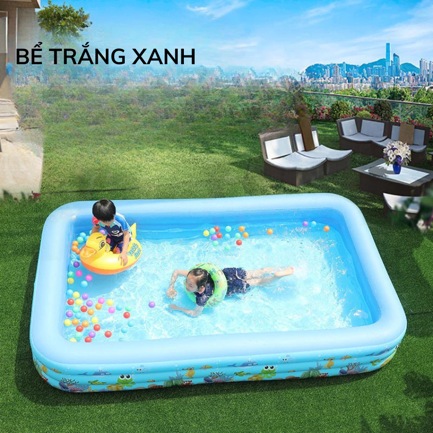 Phao bơi cho bé chính hãng KAW dày dặn, bền đẹp, đáy chống trượt -Nhiều kích th ước