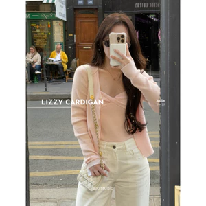 SEO STUDIO - Set áo cardigan kèm áo 2 dây xoắn ngực - Lizzy Cardigan Set