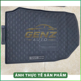 THẢM LÓT SÀN CAO SU xe Mazda BT50 2015 -> 2025 - Cao su đúc không mùi, mẫu quả trám NISSIN dễ dàng vệ sinh