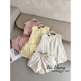 PHẠM THÙY SHOP: SET BỘ ÁO BÍ SÁT NÁCH MIX QUẦN BOM XINH XẮN CHẤT ĐŨI GIÓ