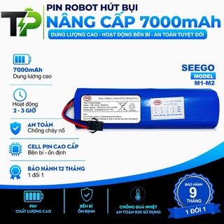 PIN ROBOT HÚT BỤI NÂNG CẤP SEEGO M1-M2 BẢO HÀNH 9 THÁNG  CHÍNH HÃNG LG