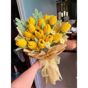 Bó hoa kẽm nhung handmade xinh xắn - Quà tặng ý nghĩa, bền đẹp theo thời gian