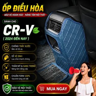 Ốp Bảo Vệ Điều Hòa Ô Tô Honda CRV 2024 2025 2026 Chống Trầy Xước, Chống Bẩn