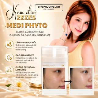 Kem đêm Zezes Medi Phyto A28 50ml – Dưỡng ẩm chuyên sâu, phục hồi da căng mịn sáng khỏe - MP1264