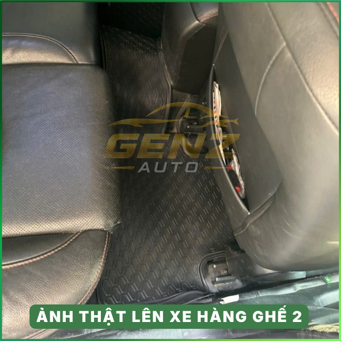THẢM LÓT SÀN CAO SU xe Mazda 2 2015 -> 2026/ CX3 - Cao su đúc không mùi, mẫu tổ ong NISSIN dễ dàng lau rửa