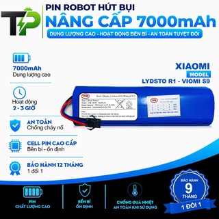 PIN ROBOT HÚT BỤI NÂNG CẤP THAY THẾ  XIAOMI LYDSTO R1 - XIAOMI VIOMI S9 BẢO HÀNH 12 THÁNG CHÍNH HÃNG LG