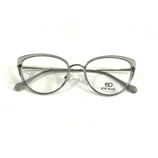 Gọng Kính Mắt Mèo 00378 Eye Plus Nhựa TR Phối Càng Thép Không Gỉ Nhẹ Bền Phong Cách Thời Trang