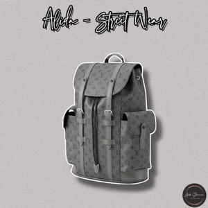 ⚡️[Hight Quality] Balo Nam Nữ Ch1top \/ Grey Backpack - Họa Tiết Quai Xám Phối Màu Cao Cấp Loại 1