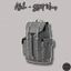 ⚡️[Hight Quality] Balo Nam Nữ Ch1top \/ Grey Backpack - Họa Tiết Quai Xám Phối Màu Cao Cấp Loại 1