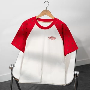 Áo Thun BOO Babytee Polka Star Tay Raglan BOOLAAB In Họa Tiết Chất Liệu Thoáng Mát