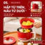 Nồi Lẩu Điện Mini Đa Năng HT-CL09 Tay Cầm Gấp Gọn, Chống Dính, Công Suất 450W, Nấu Cháo/Chiên/Xào – HIGHTECH
