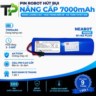 PIN ROBOT HÚT BỤI NÂNG CẤP NEABOT N1-N2 PLUS NÂNG CẤP BẢO HÀNH 9 THÁNG
