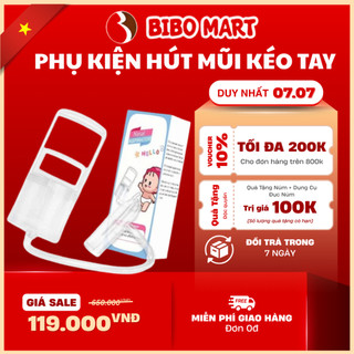 Phụ kiện hút mũi kéo tay thế hệ mới, chất liệu nhựa nguyên sinh, lực hút mạnh, an toàn cho bé