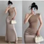 ĐẦM CHÉO VAI LADONG PHỐI LỤA TÔ CHÂU SLAY