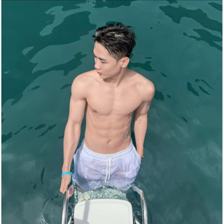 Quần short [Vibe Summer] trắng Basic mùa Hè cho Nam