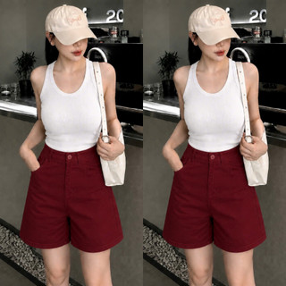 Quần Đùi Jean Bigsize Nữ Dáng Ngố Lưng Cao Ống Rộng Tôn Dáng Trẻ Trung Chubby Q582/Q583/Q584/Q586